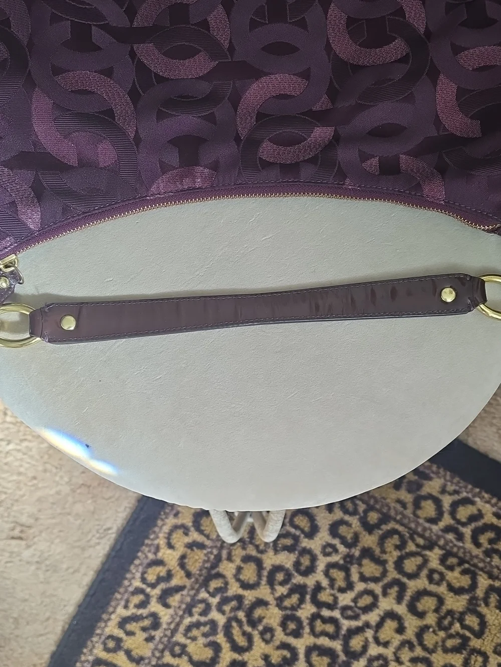 Coach Kristin Op Art Hobo Bag